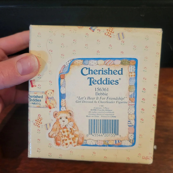 CHERISHED TEDDIE DEBBIE LET'S HEAR IT FOR FRIENDSHIP Cheerleader New - Picture 5 of 12